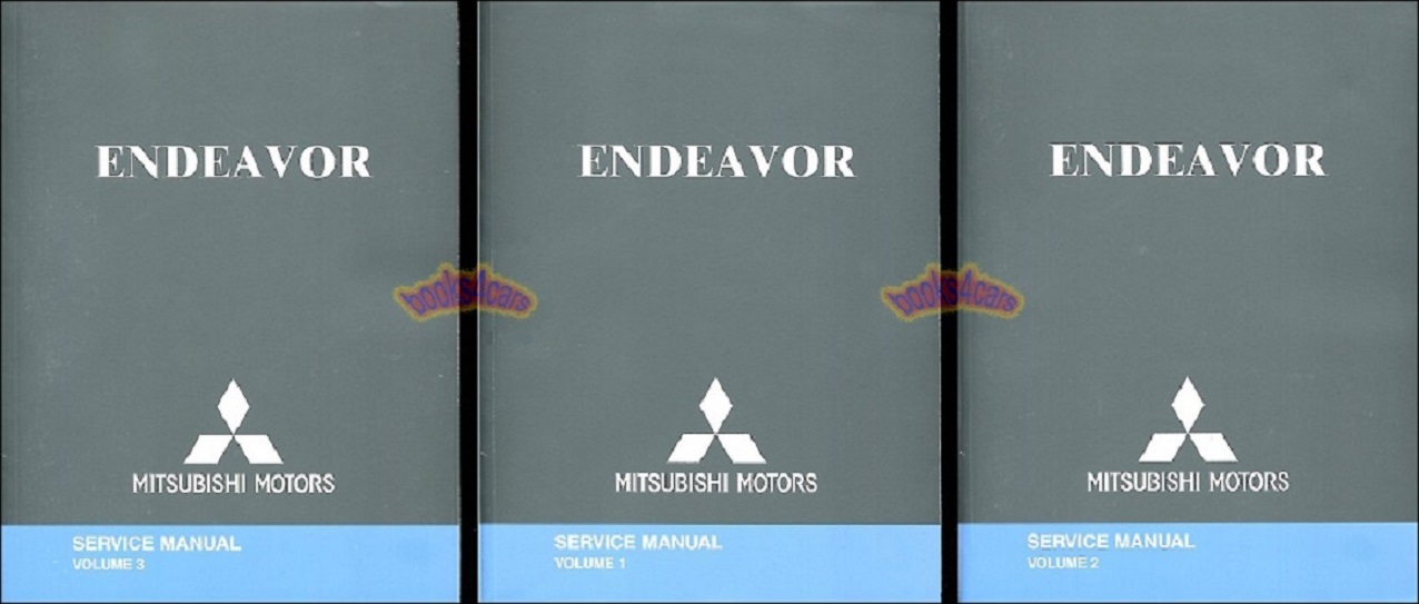 view cover of 2005 Endeavor shop service repair manual by Mitsubishi
