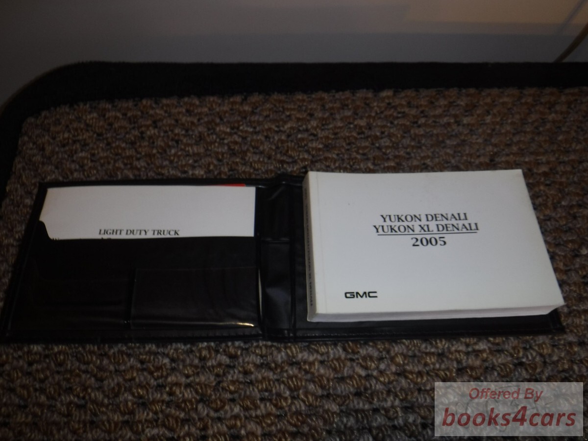 view cover of 2005 Yukon Denali/XL owners manual by GMC Truck.