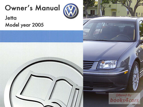 view cover of 2005 Jetta Owners Manual by Volkswagen New Body Style model 2005