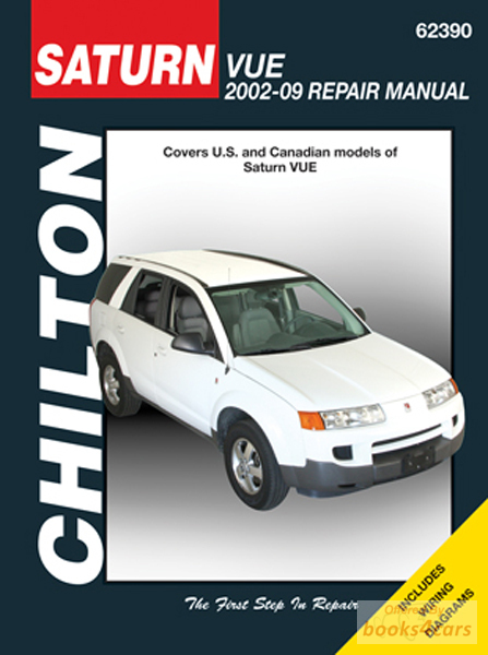 view cover of 2002-2009 Saturn Vue Shop Service Repair Manual by Chilton
