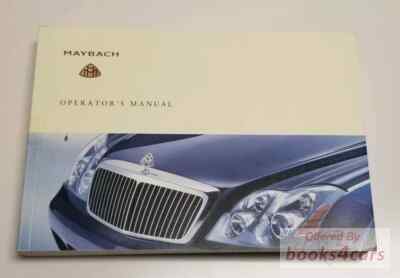 view cover of 2005 Maybach Owners Manual