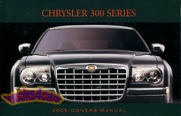view cover of 2005 300 Series Owners Manual by Chrysler