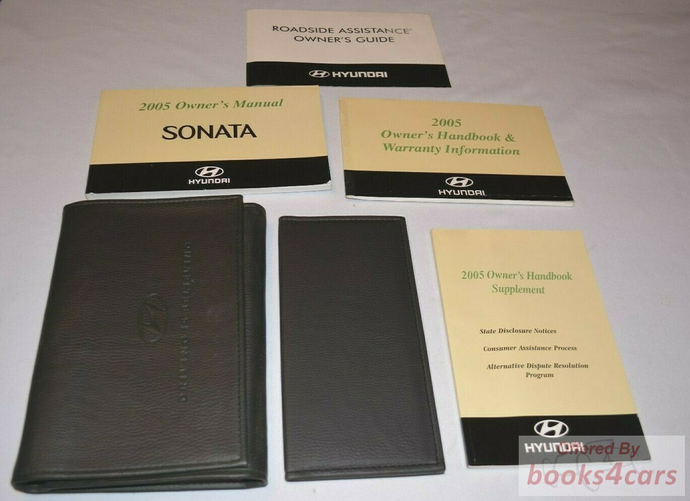 view cover of 2005 Sonata owners manual by Hyundai