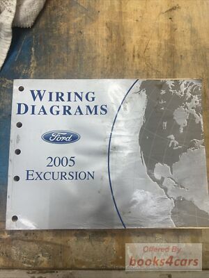 view cover of 2005 Excursion wiring diagrams manual by Ford