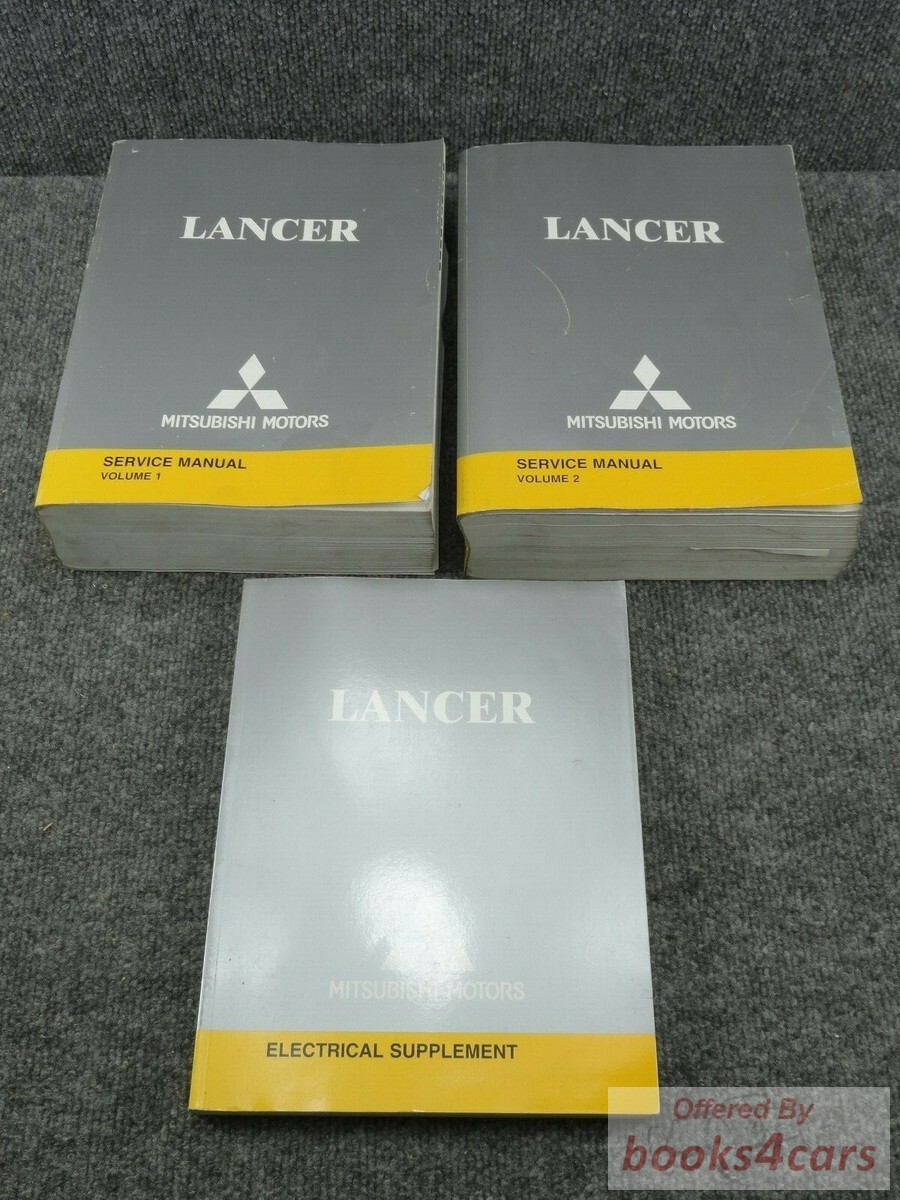 view cover of 2005 Lancer Shop Service Repair Manual By Mitsubishi