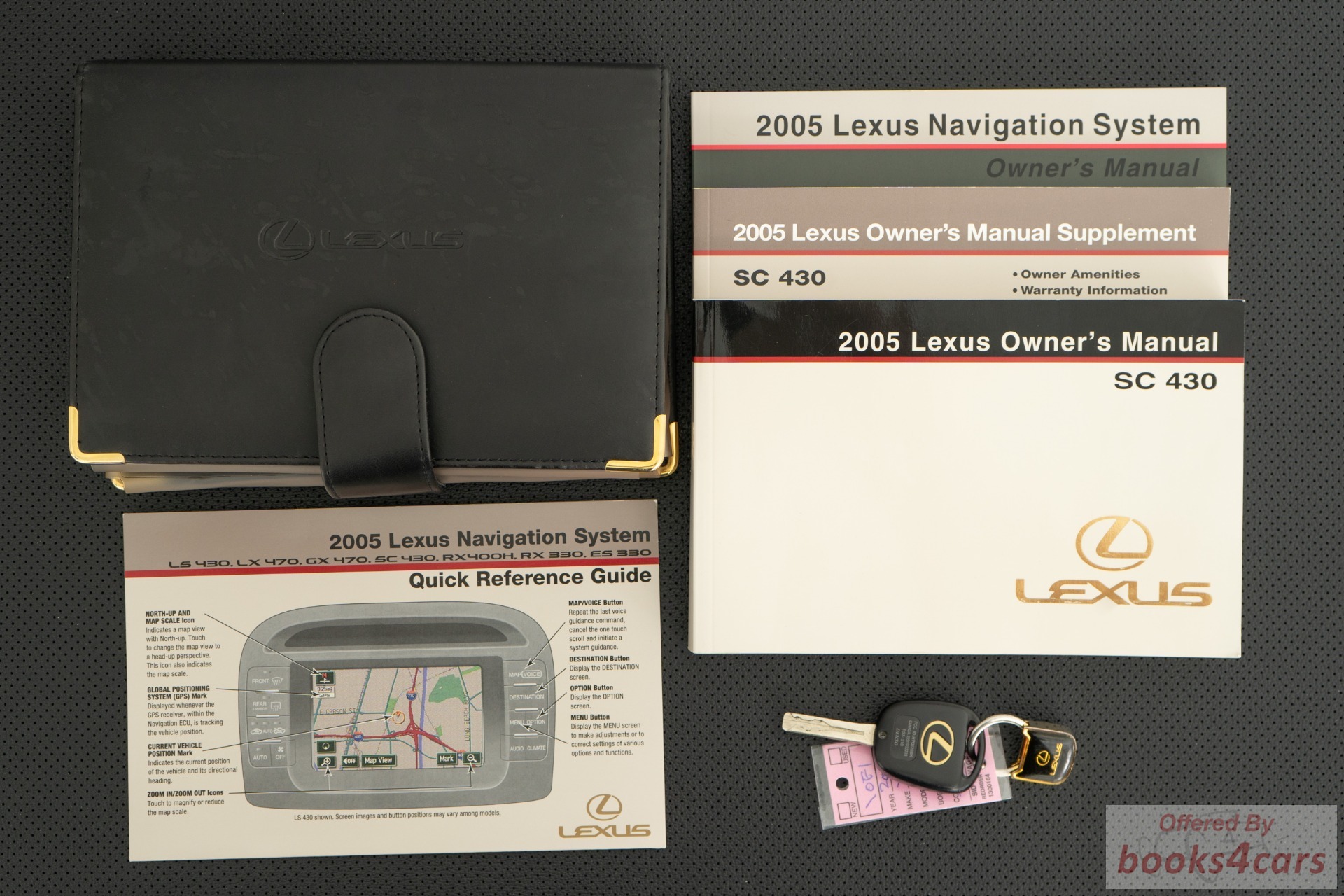 view cover of 2005 RX330 Navagation System Owner's Manual by Lexus