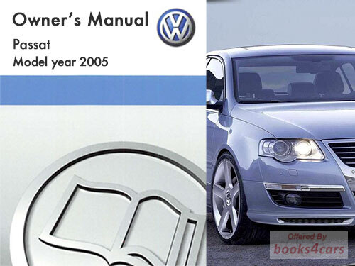 view cover of 2005 VW Passat Sedan Owners Manual by Volkswagen