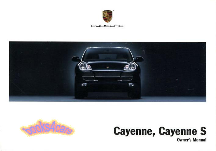 view cover of 2005-2006 Cayenne Owners Manual by Porsche for V6 & V8 S