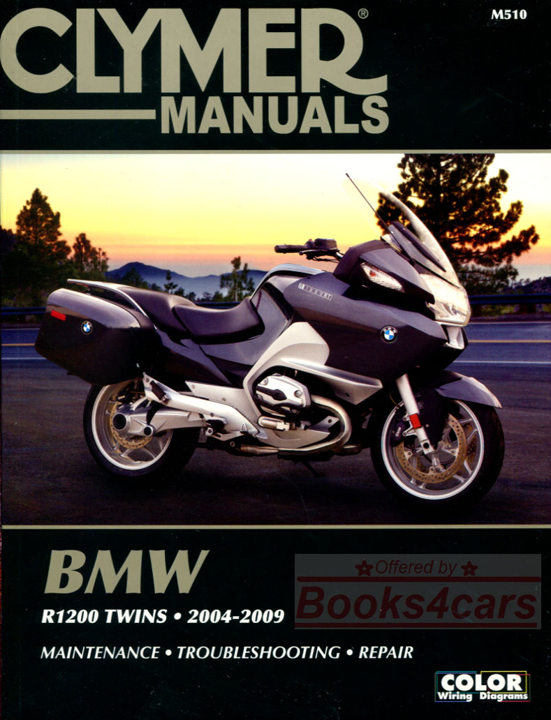 view cover of 2004-2009 R1200 BMW motorcycle shop Service Repair & Maintenance Manual by Clymer 624 pgs