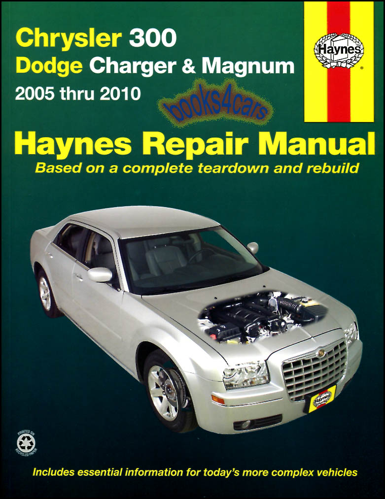 view cover of 2005-2018 Chrysler 300 300C Dodge Charger Magnum & Challenger Shop Service Repair Manual by Haynes