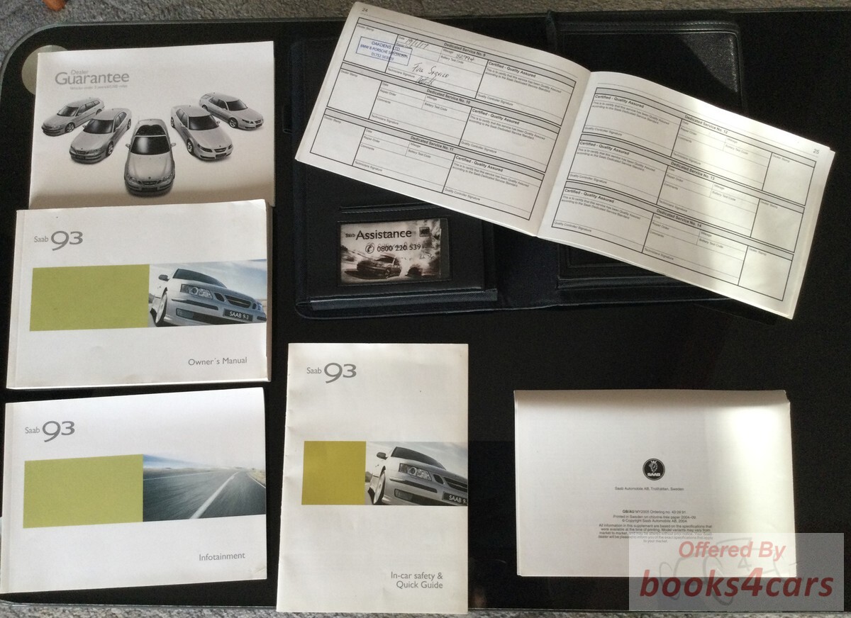 view cover of 2006 9-3 Owners Manual by Saab for model 93 convertible & sedan 320 pages