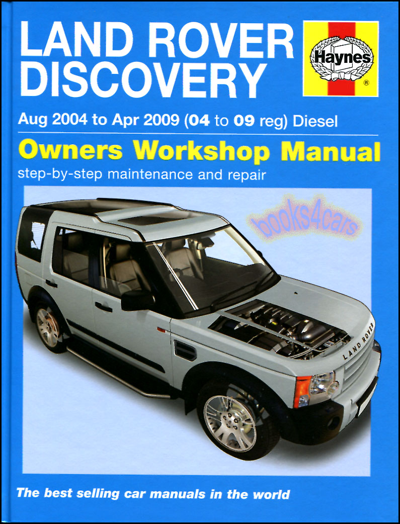 view cover of 2005-2009 Land Rover LR3 Discovery Diesel Shop Service Repair Manual by Haynes