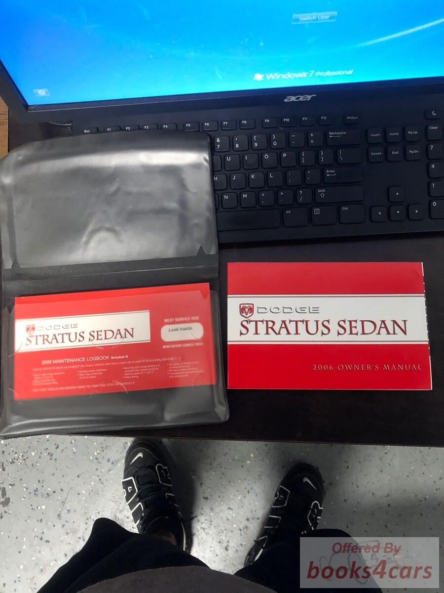 view cover of 2006 Stratus SEDAN owners manual by Dodge and Chrysler