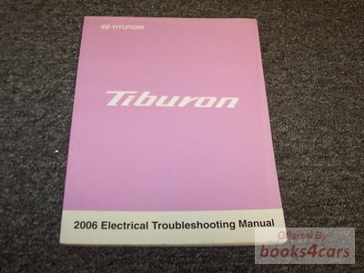 view cover of 2006 Tiburon Electrical Troubleshooting Manual by Hyundai