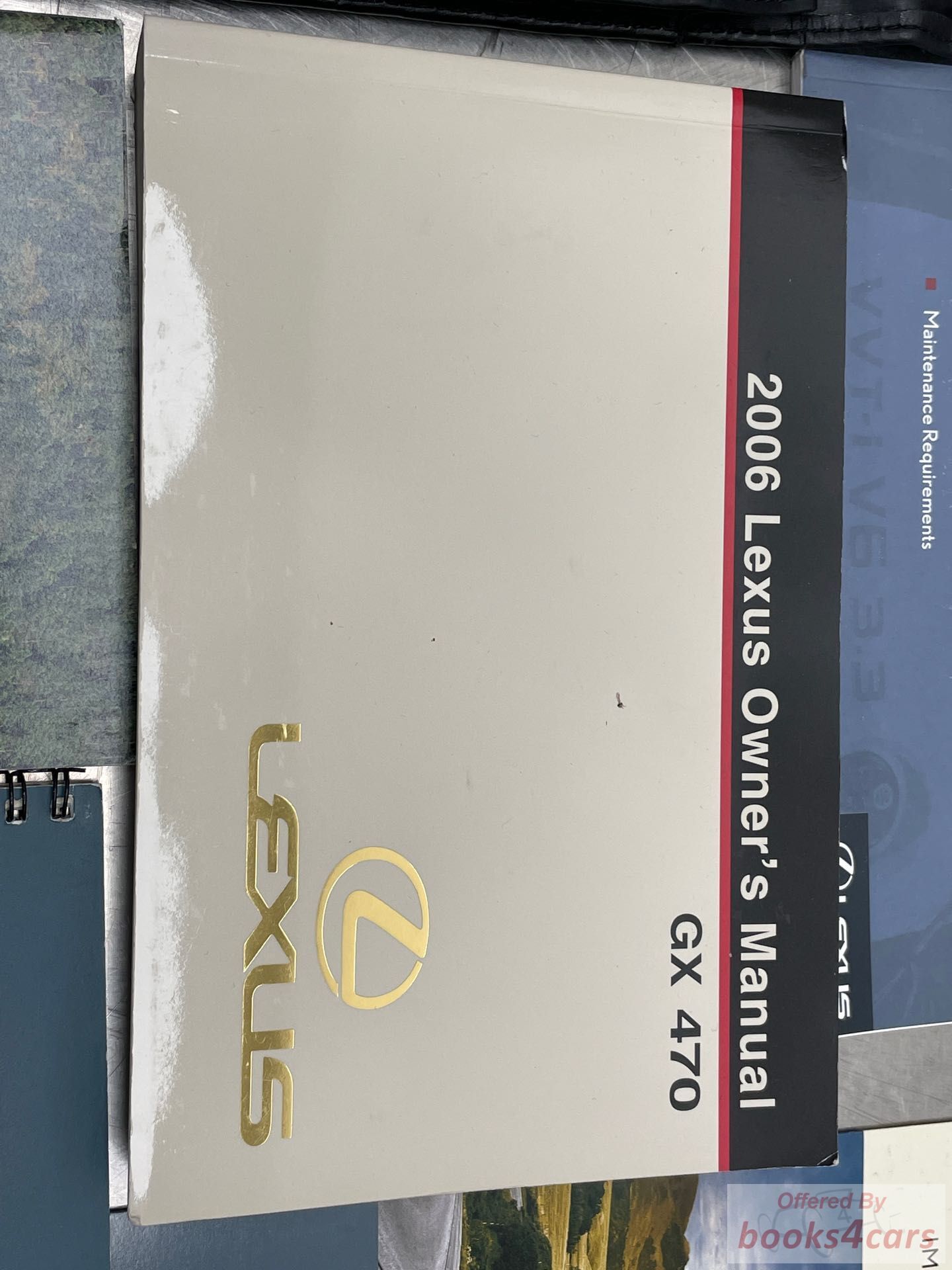 view cover of 2006 GX470 owners manual by Lexus for GX 470