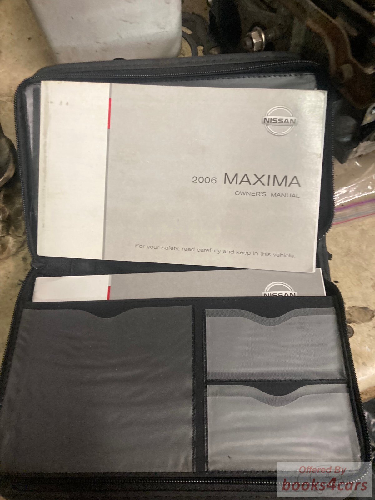 view cover of 2006 Maxima owners manual by Nissan