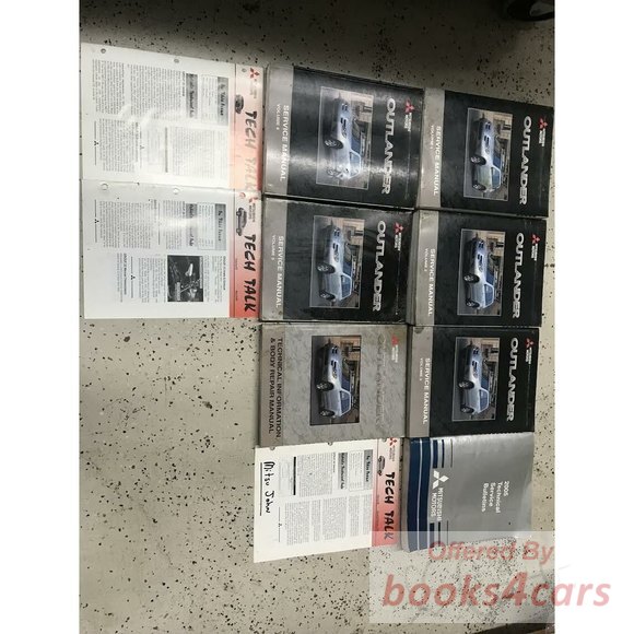 view cover of 2006 Outlander Shop Service Repair Manual by Mitsubishi