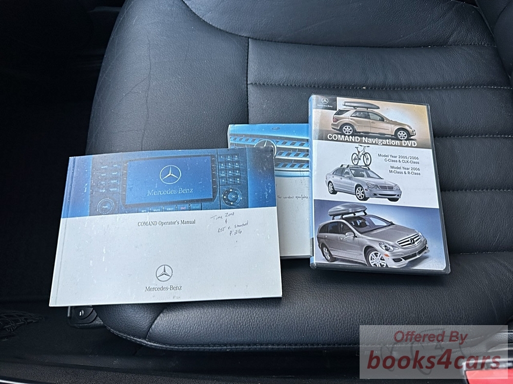 view cover of 2006 Comand Navigation owners manual by Mercedes ML-Class ML