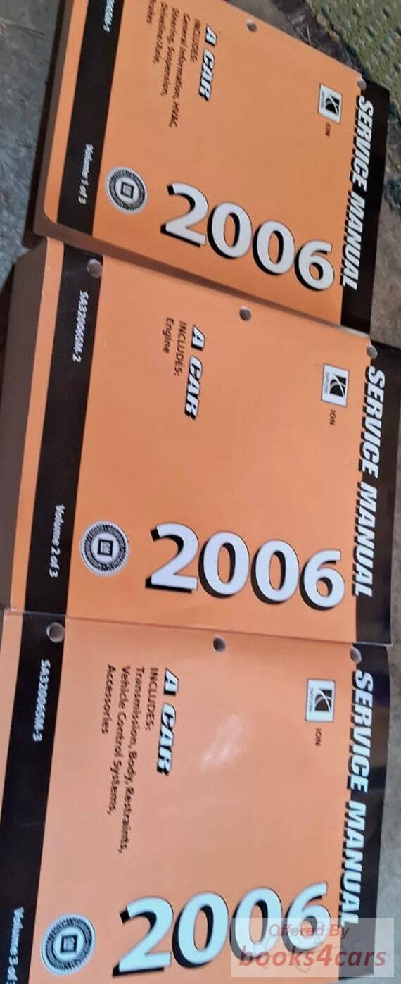 view cover of 2006 Vue Shop Service Repair Manual Set by Saturn