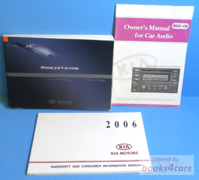2006 Kia Sportage owners manual