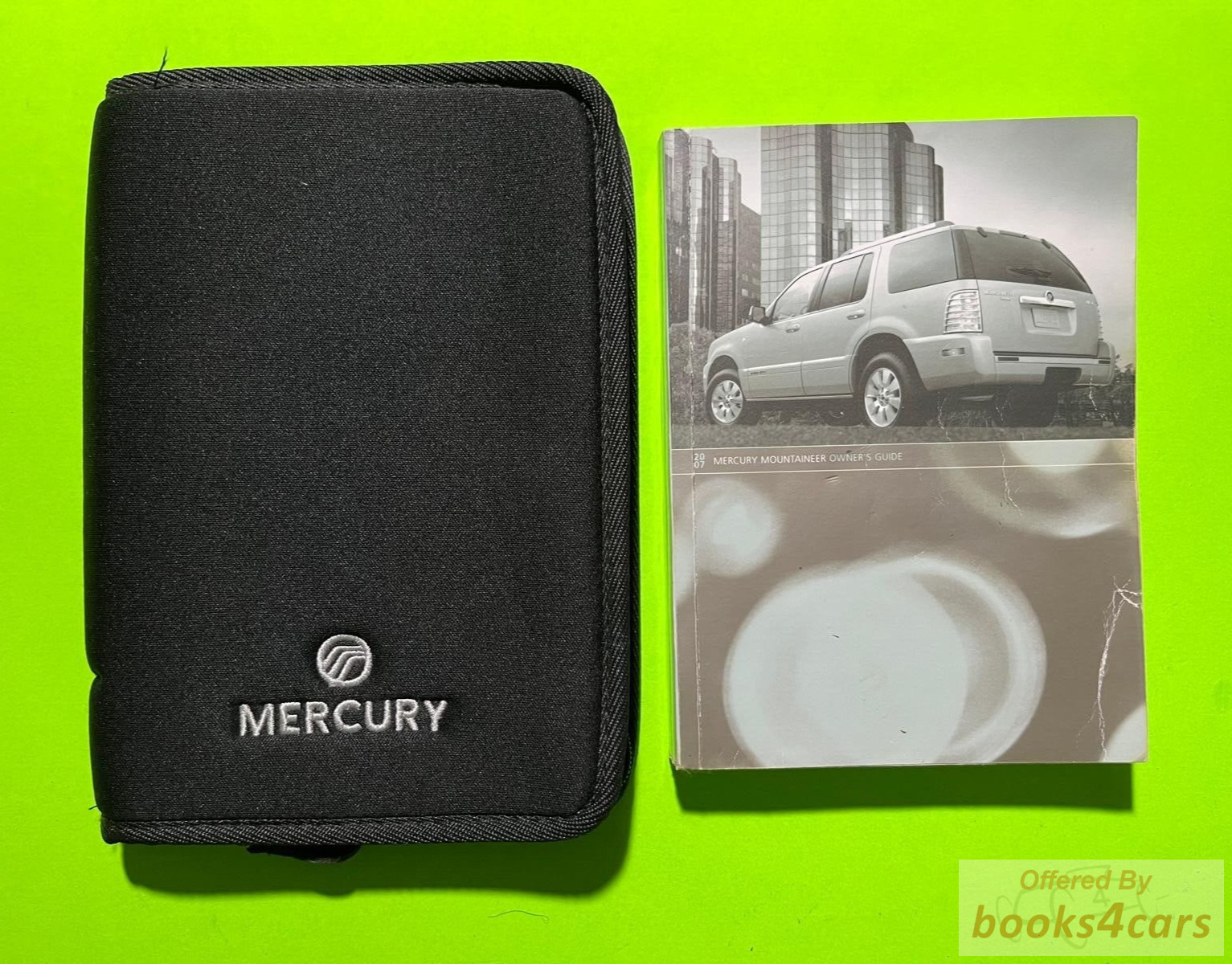 view cover of 2007 Mountaineer owners manual by Mercury