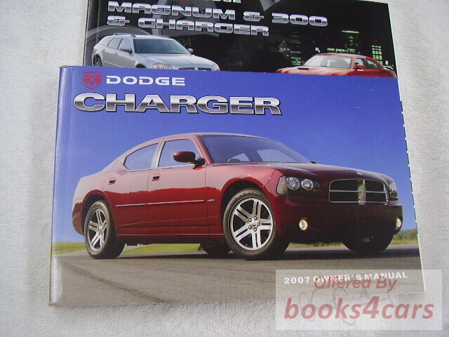view cover of 2007 Charger Owners Manual by Dodge