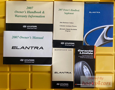 view cover of 2007 Elantra Owners Manual By Hyundai