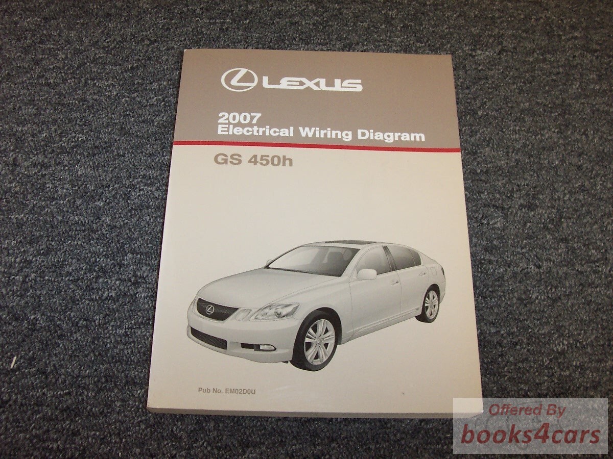 view cover of 2007 Lexus GS 450H wiring Diagrams