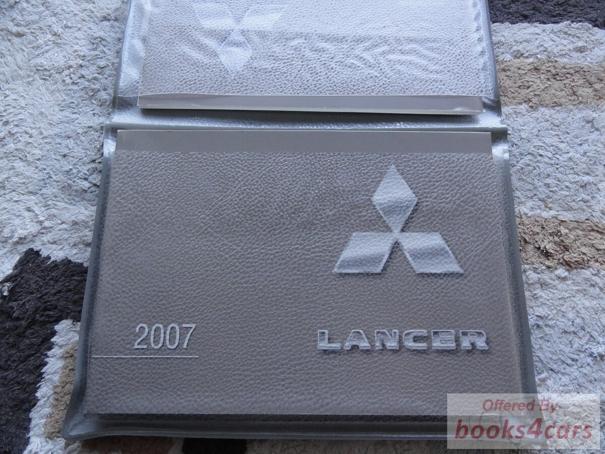 view cover of 2007 Mitsubishi Lancer owners manual