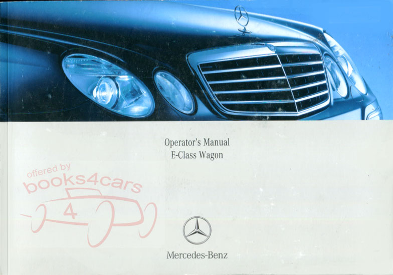 view cover of 2007 Mercedes E350 4MATIC E63 AMG Wagon Owners Manual