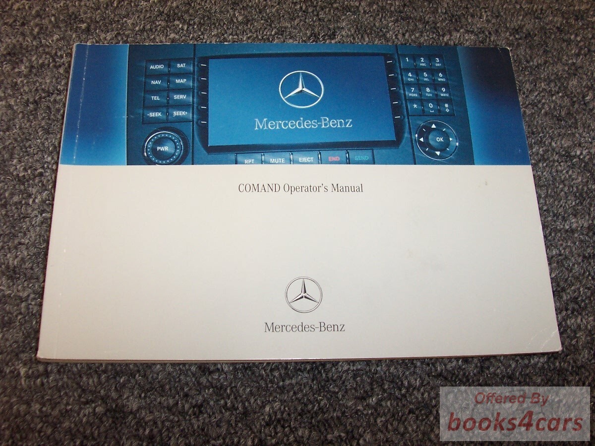 view cover of 2007 E-class Comand Navigation owners manual by Mercedes