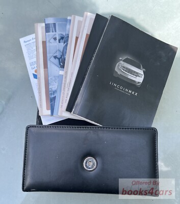 view cover of 2008 MKX owners manual by Lincoln