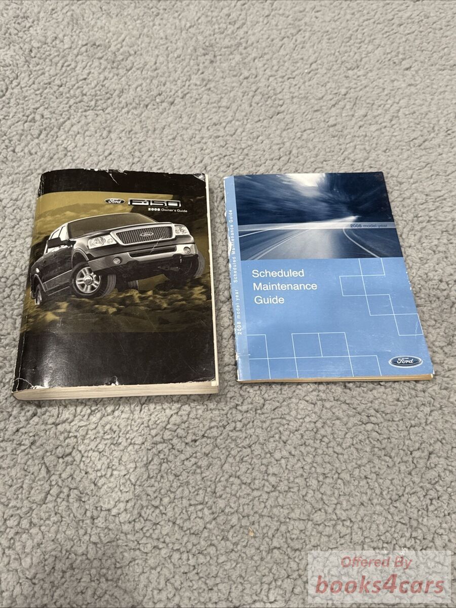 view cover of 2008 Ford Maintenance Schedule