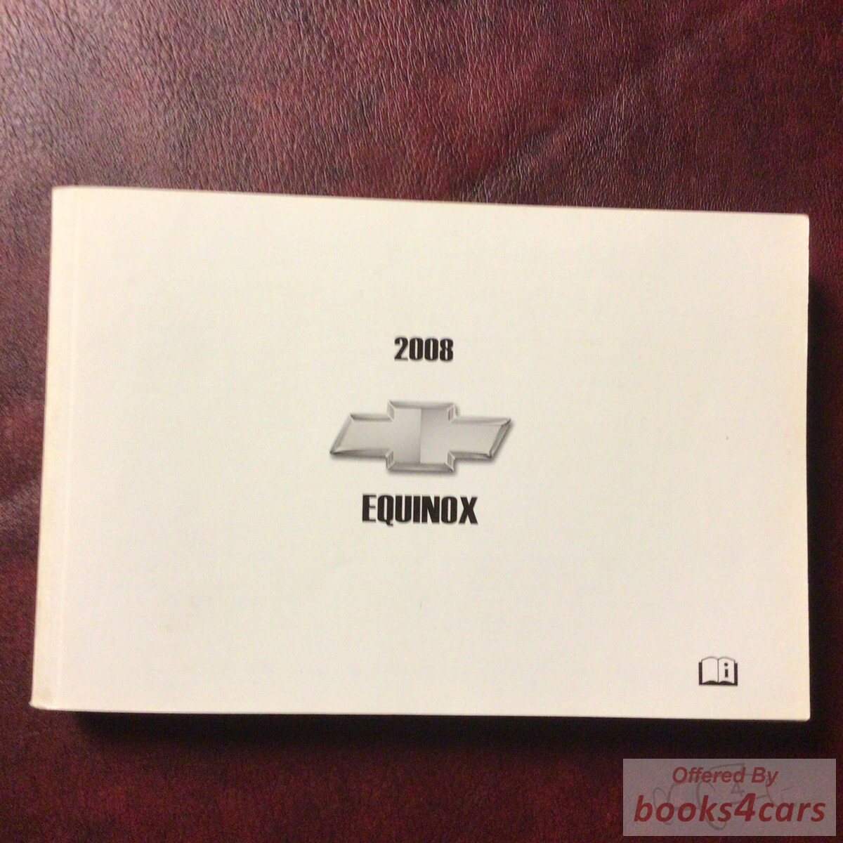 view cover of 2008 Equinox owners manual by Chevrolet