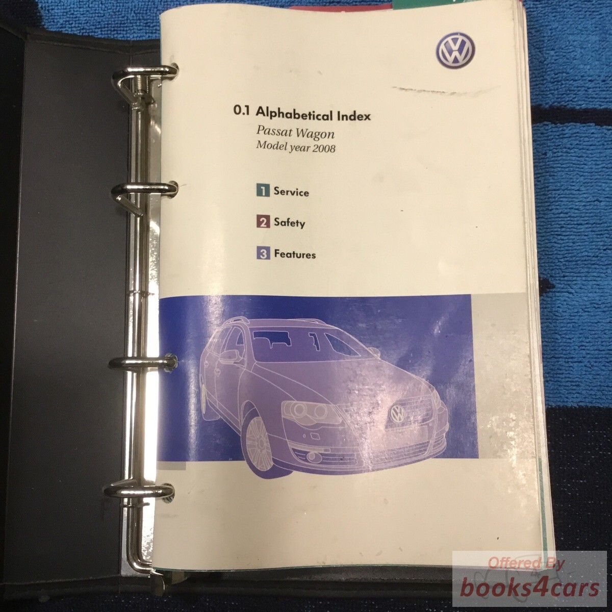 view cover of 2008 VW Passat Wagon Owners Manual by Volkswagen