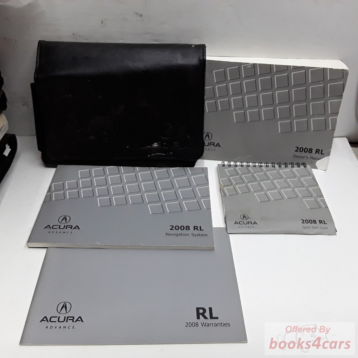 view cover of 2008 RL Navigation Owners Manual by Acura