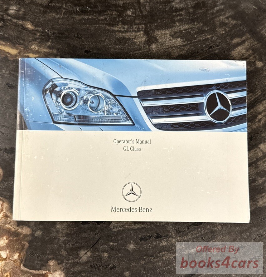 view cover of 2008 Mercedes GL Owners Manual GL450
