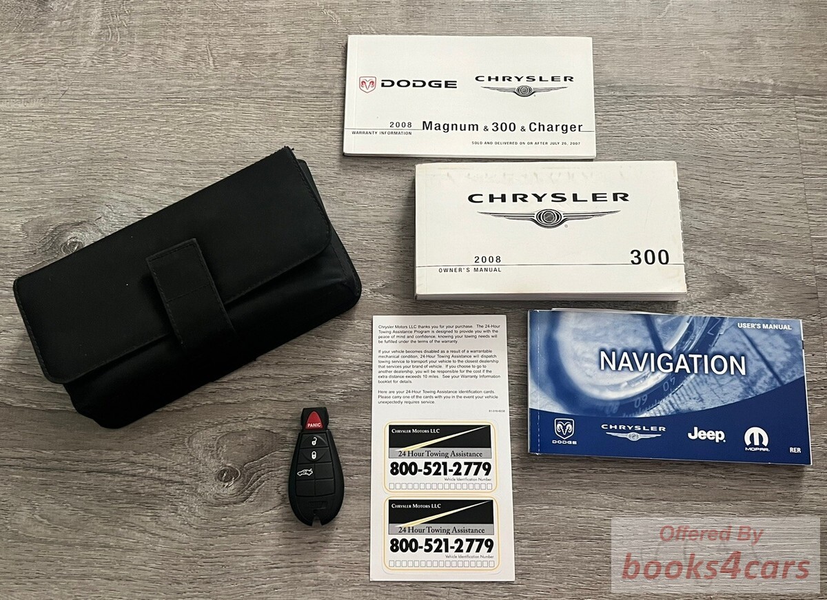 view cover of 2008 300 Series Owners Manual by Chrysler