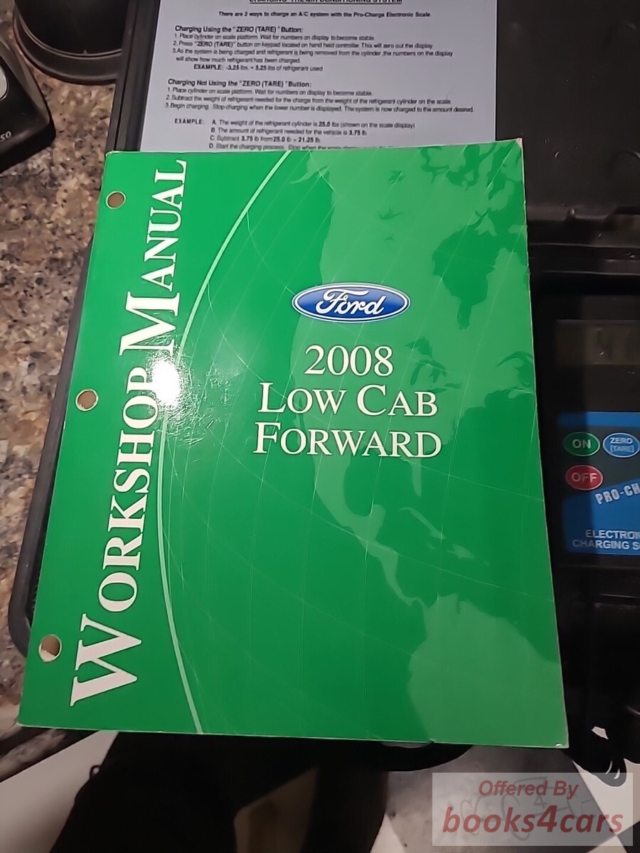 view cover of 2008 LCF Low Cab Forward Truck Shop Service Repair Manual by Ford