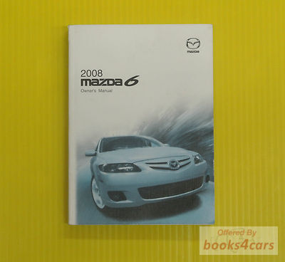 view cover of 2008 Mazda 6 Mazda6 Owners Manual