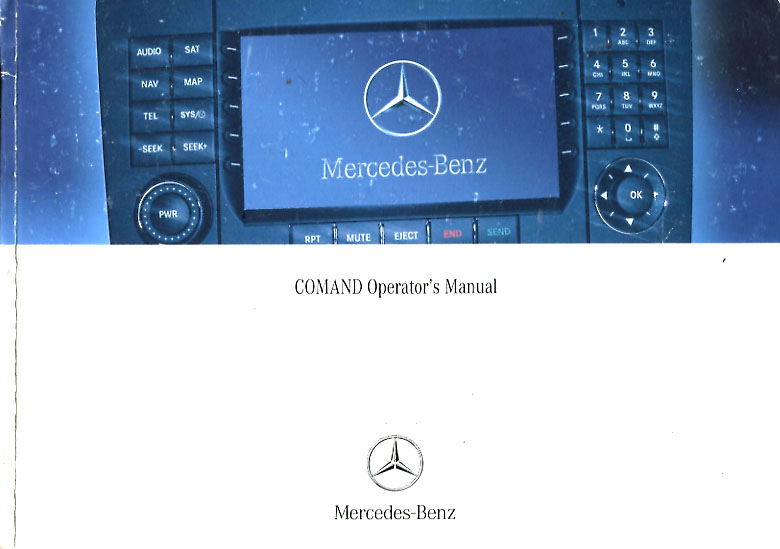 view cover of 2008 E-class M-Class Comand Navigation Owners Manual by Mercedes