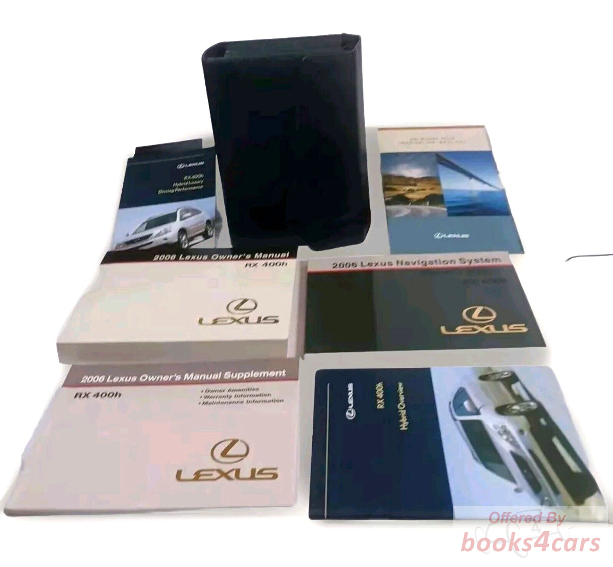 view cover of 2008 RX400h owners manual by Lexus