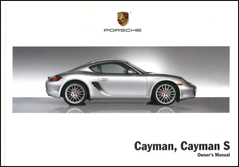 view cover of 2008 Porsche Cayman & Cayman S Owners Manual