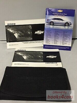 view cover of 2009 Impala owners manual by Chevrolet