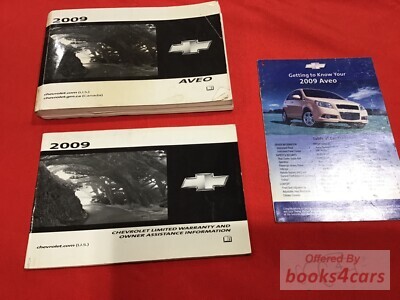 view cover of 2009 Aveo Owners Manual by Chevrolet