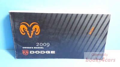 view cover of 2009 Nitro Owners Manual by Dodge
