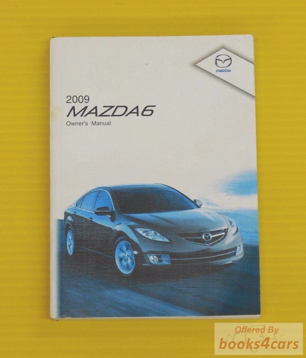 view cover of 2009 Mazda 6 Mazda6 Owners Manual