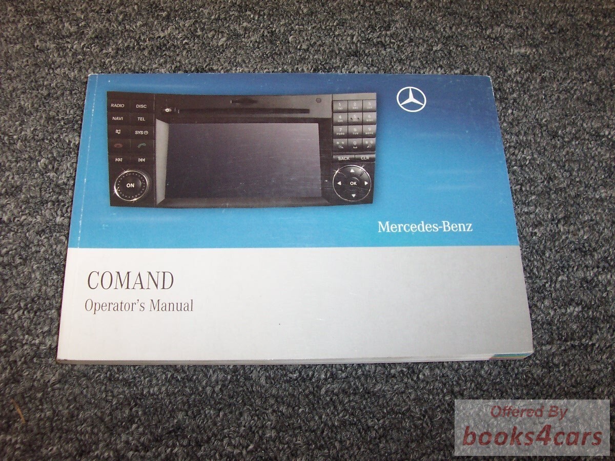 view cover of 2009 Comand Navigation Owners Manual by Mercedes