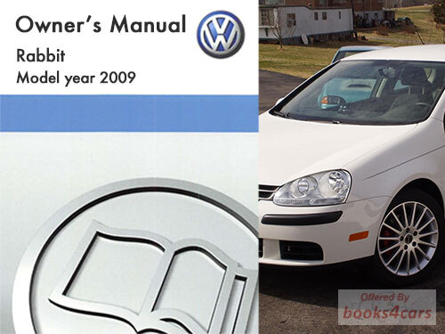 view cover of 2009 Rabbit Owners Manual by Volkswagen