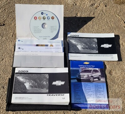 view cover of 2009 Traverse owners manual by Chevrolet